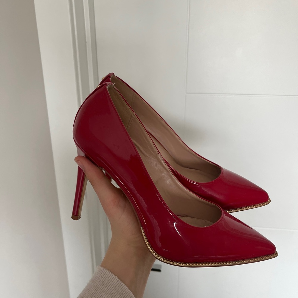 Elegant Red High Heels